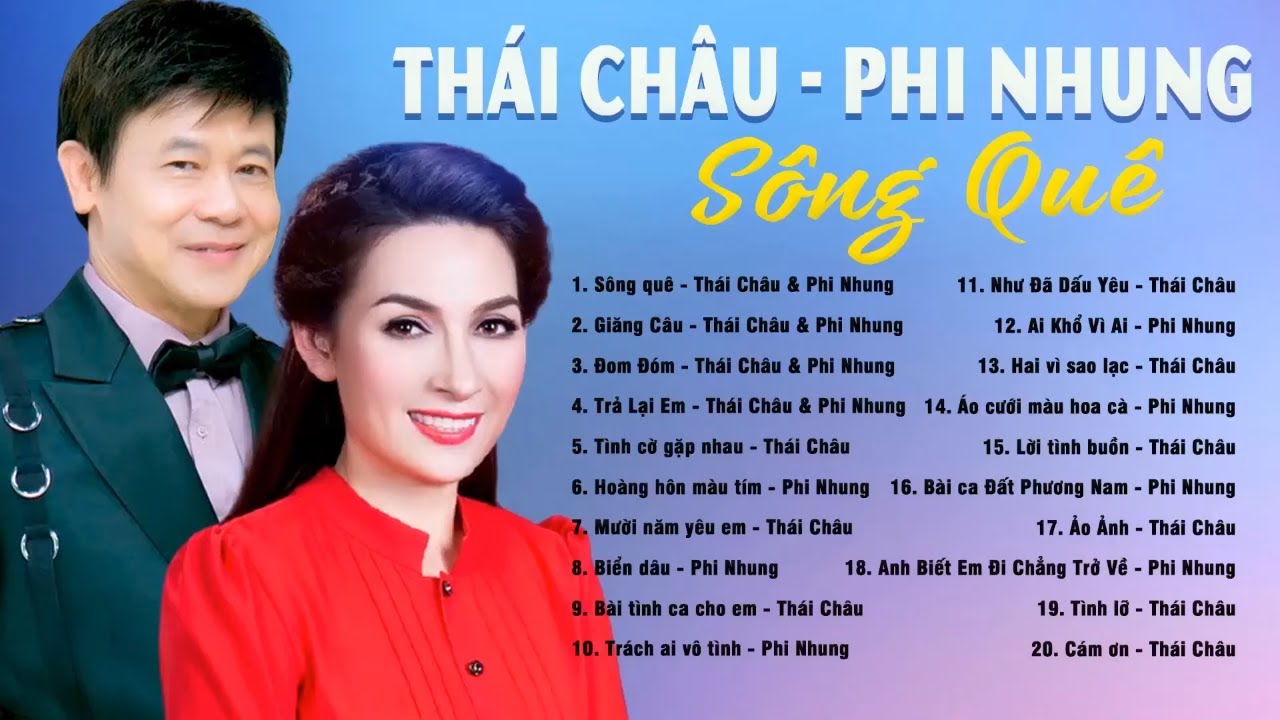 S&ocirc;ng Qu&ecirc; - Th&aacute;i Ch&acirc;u Phi Nhung || Li&ecirc;n Kh&uacute;c Nhạc Trữ T&igrave;nh Qu&ecirc; Hương Nghe Ho&agrave;i Kh&ocirc;ng Ch&aacute;n