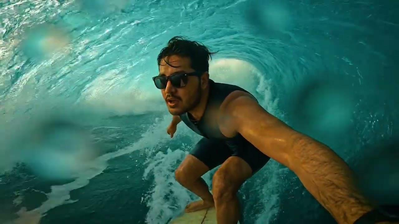 Chasing Waves: Morning Barrel Session