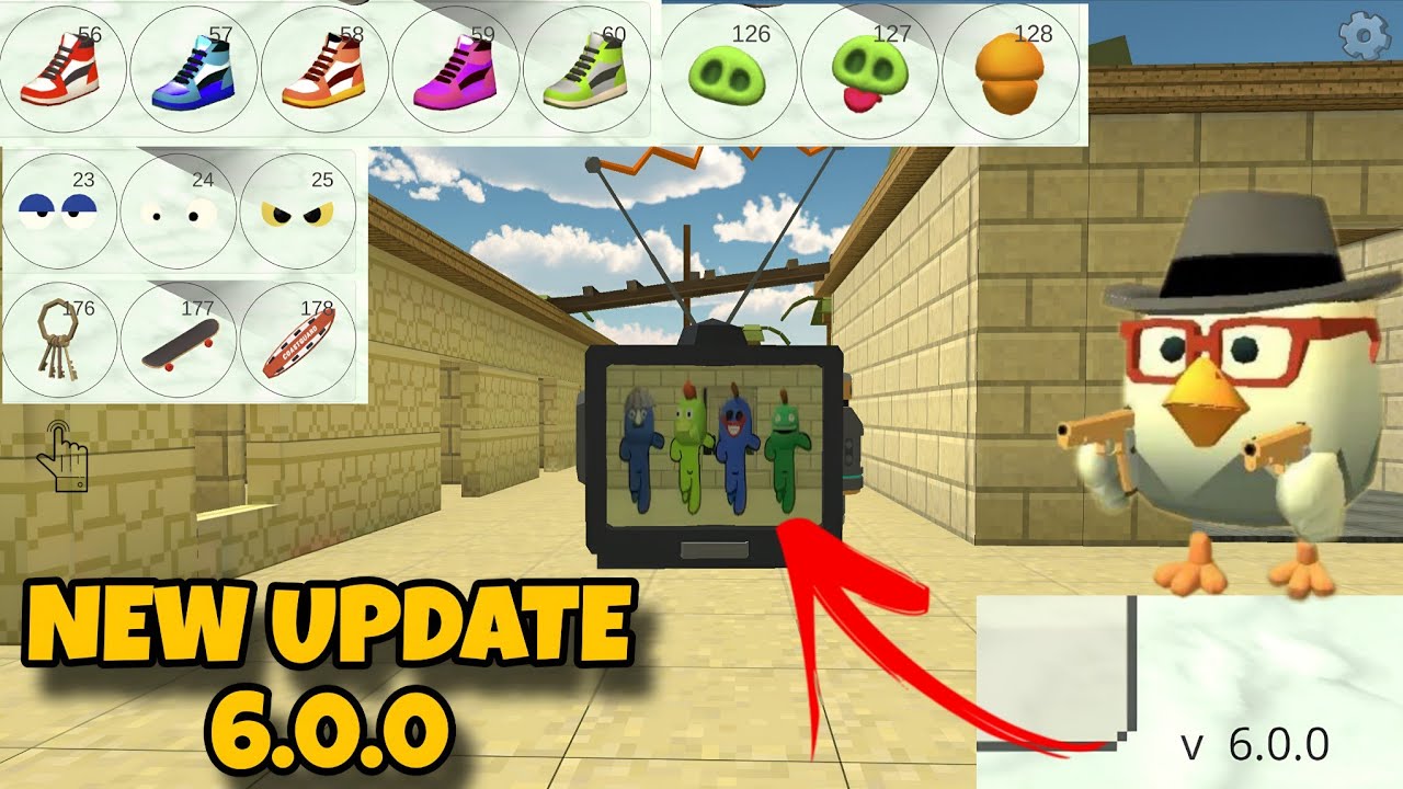  😲 Chicken gun new update 6.0.0 || 100% REAL 