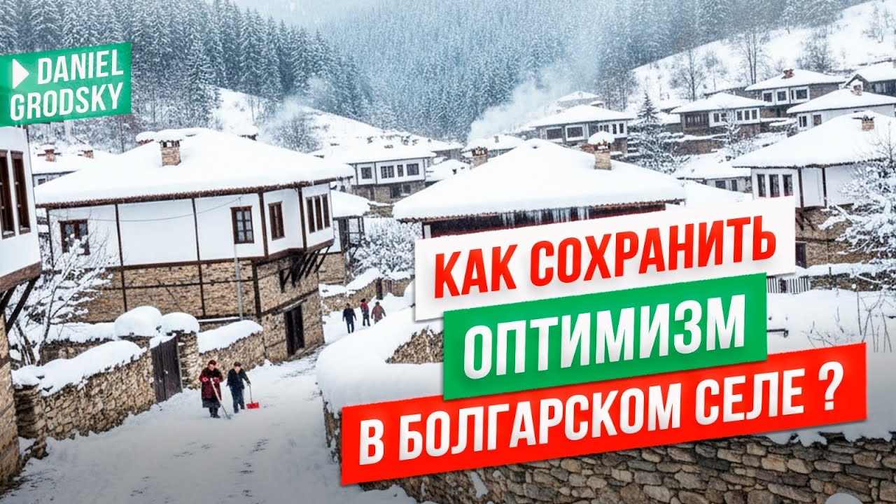 «Болгарское село: Секрет как сохранять оптимизм там, где другие видят проблемы?