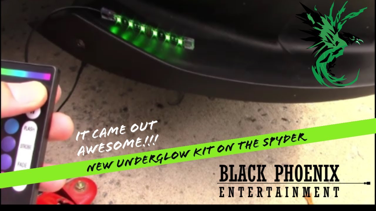 Can Am Spyder LED Underglow Kit | Motorcycle LED Underglow Kit Install