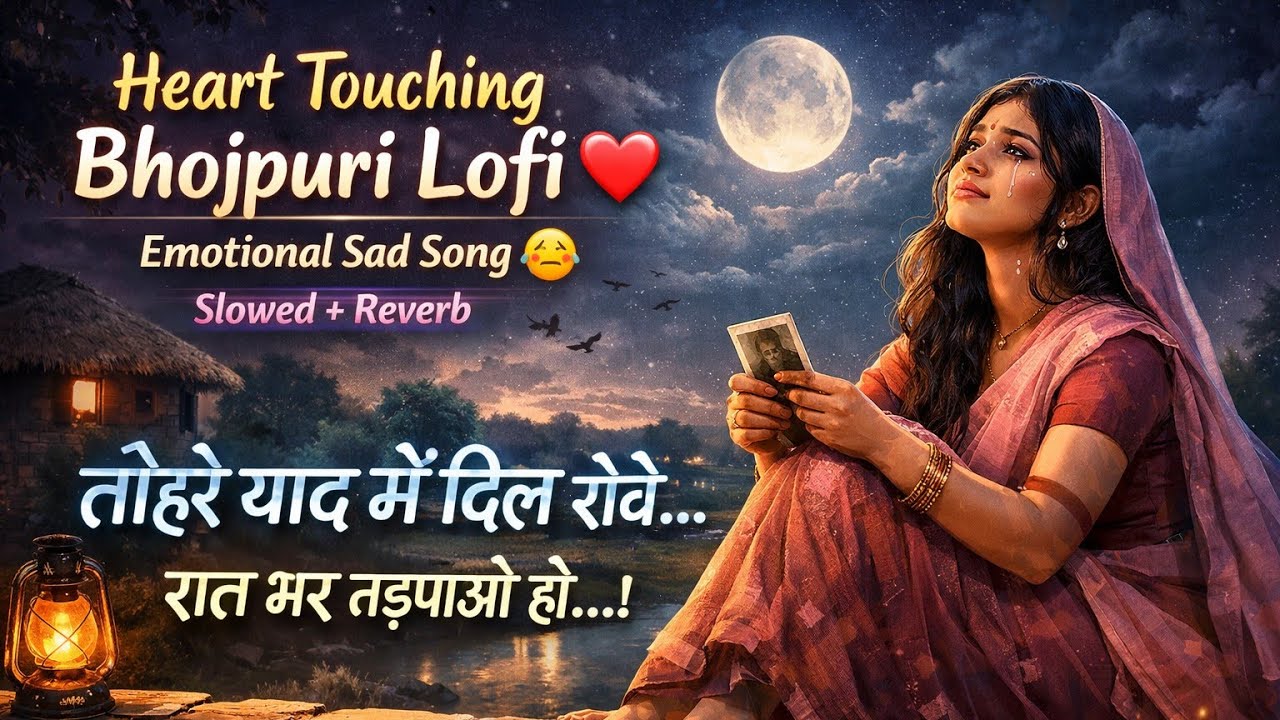 तोहरे याद में दिल रोवे 💔| Heart Touching Bhojpuri Lofi ❤️ | #viral #trending #bhojpurisong #song #yt