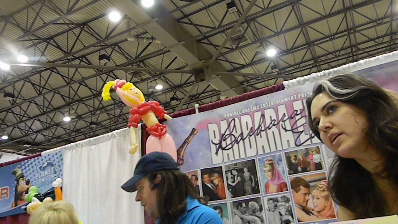 Meeting Barbara Eden Planet Comicon 5 21 16 Kansas City Sat