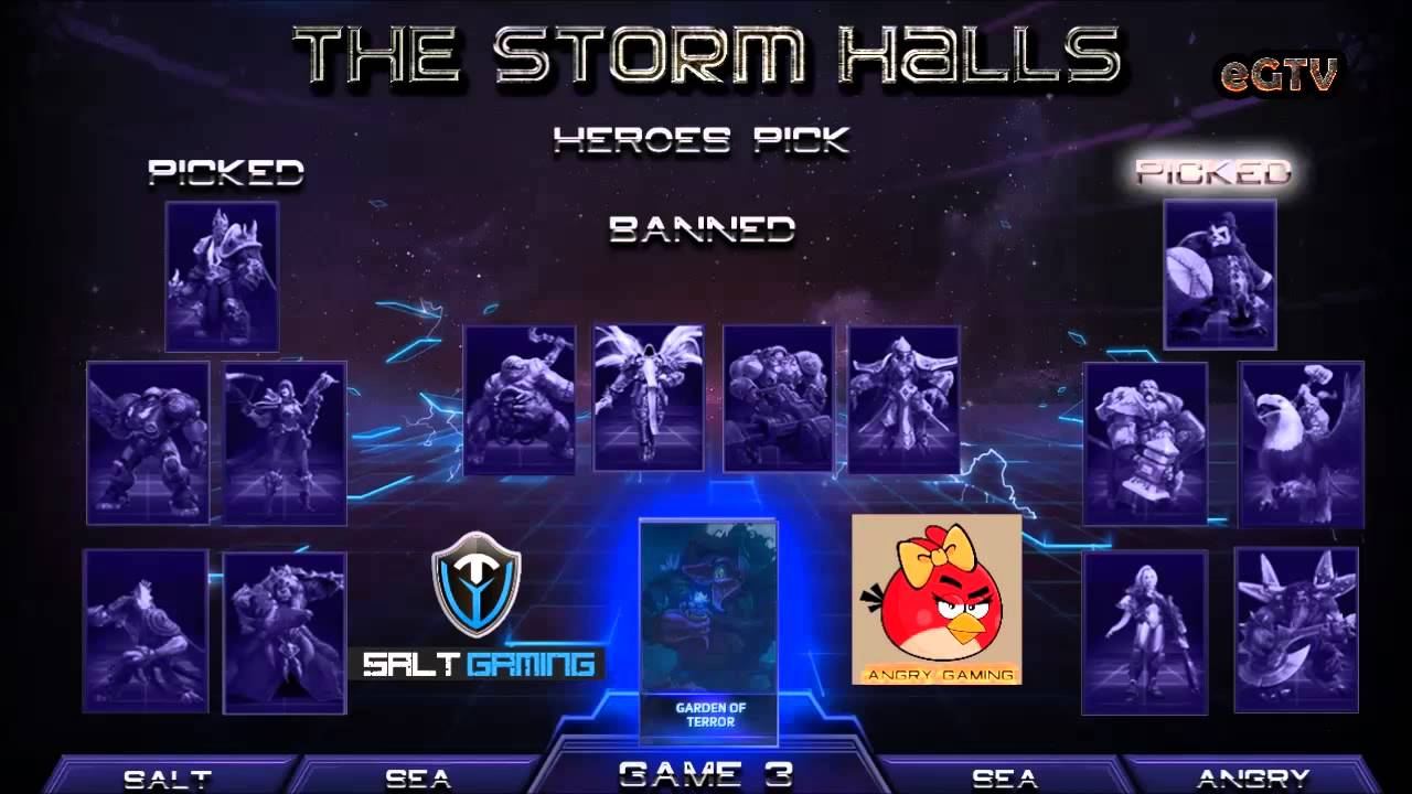 The Storm Halls Ep. 3 - Salt Gaming vs Angry Gaming | Game 3