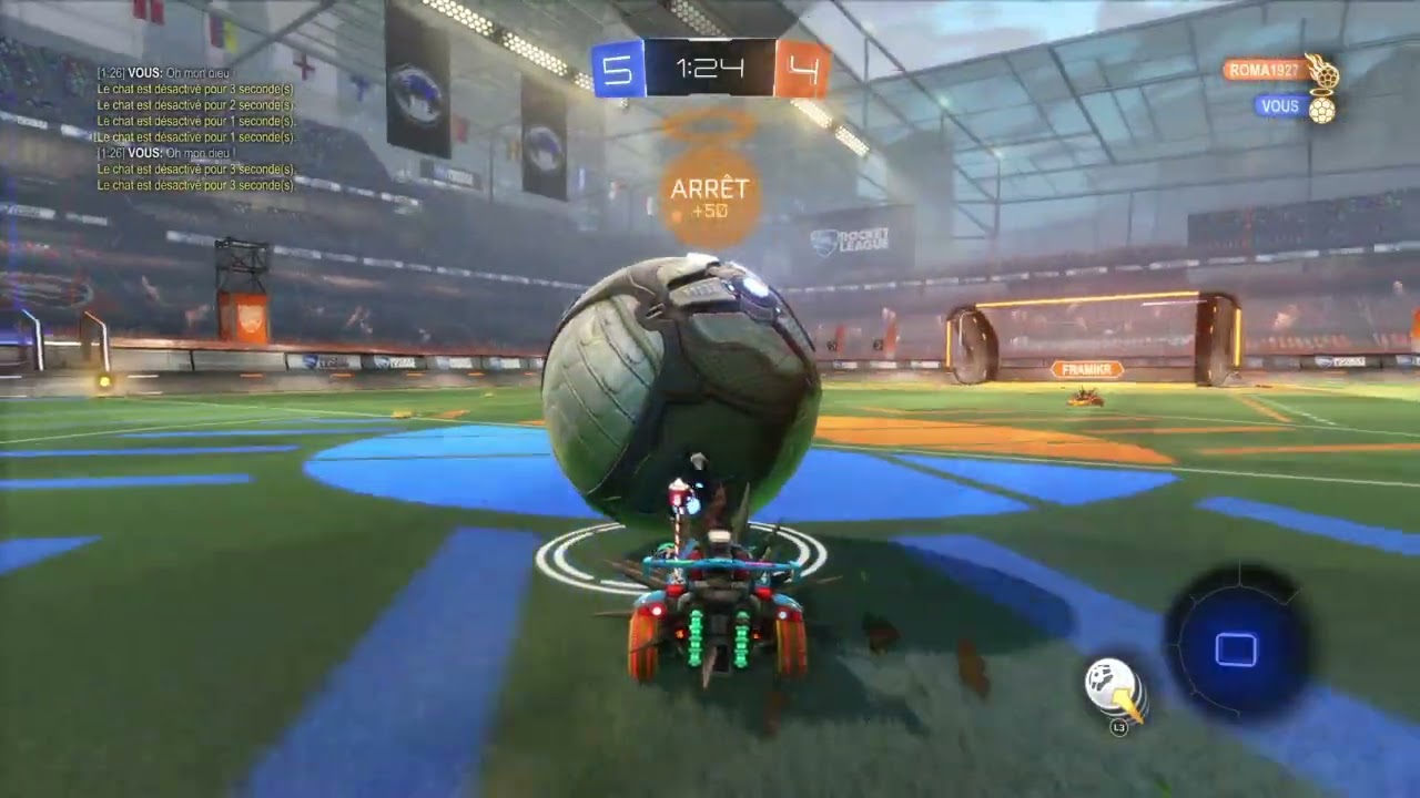 Rocket League®[on perd 9-7]