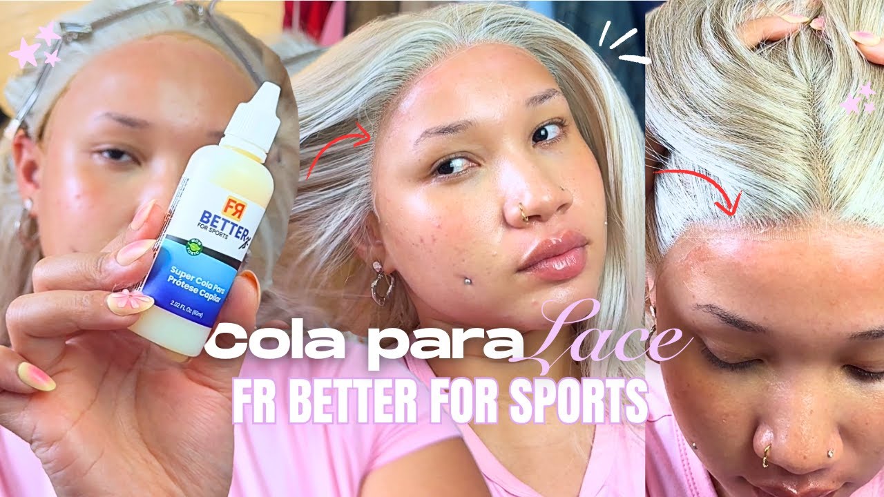COLEI MINHA LACE COM A SUPER COLA FR FOR SPORTS | IZALU LACE FRONT