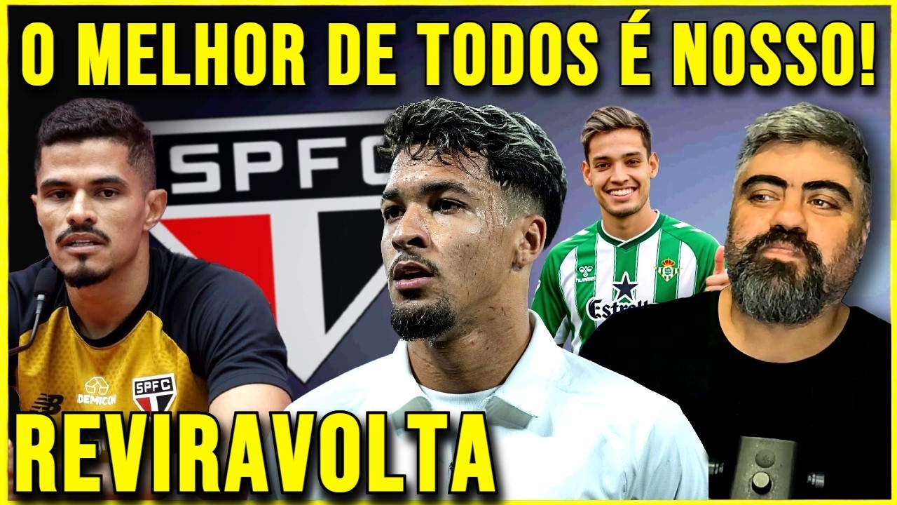 RETORNO GIGANTESCO!!! SÃO PAULO TEM REVIRAVOLTA FORMIDÁVEL QUE ANIMA DEMAIS A TORCIDA DO SPFC!