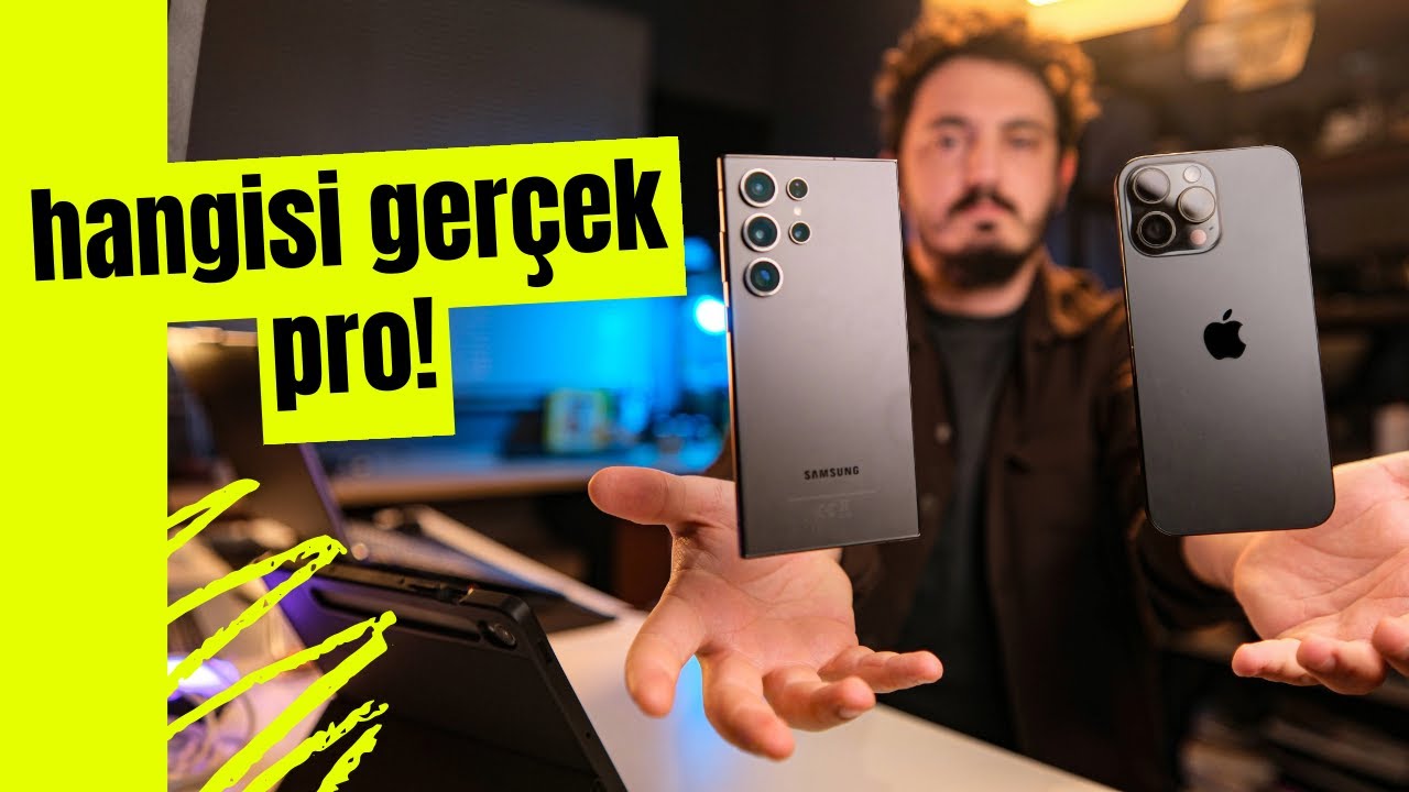 Apple 'Pro' Demiş ama Galaxy S24 Ultra 'Bi Dakika' Diyor