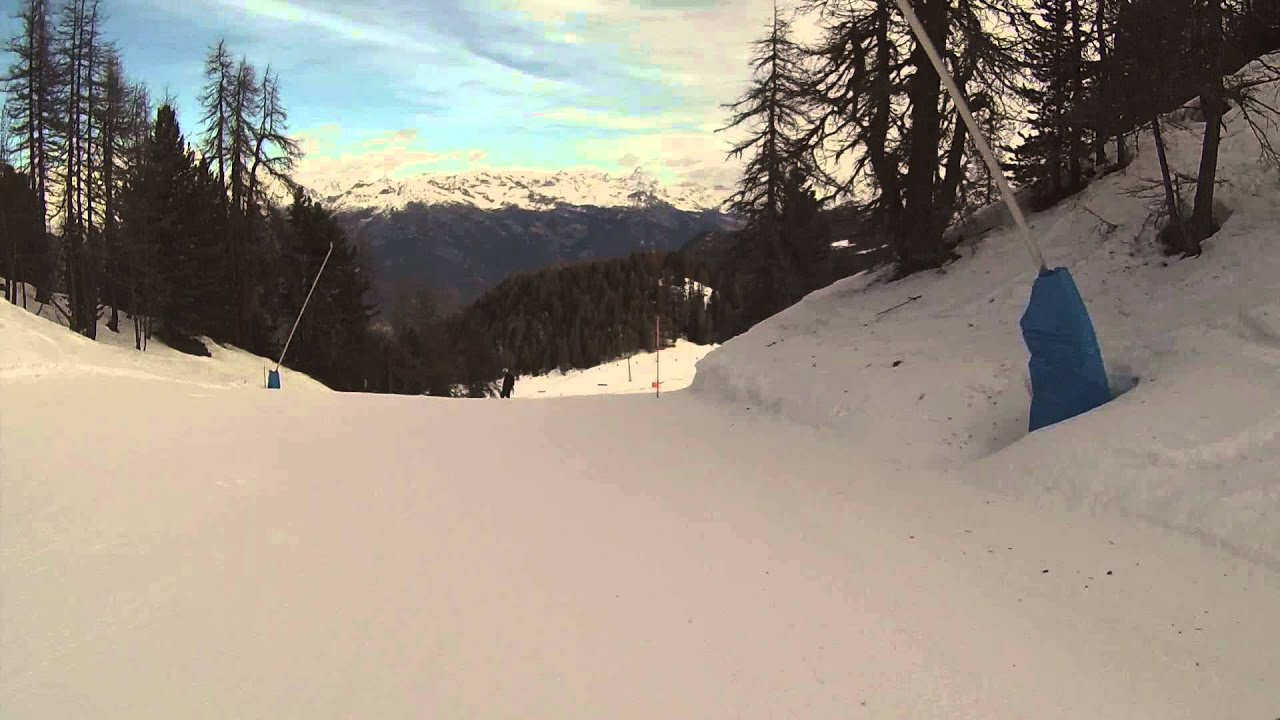 Pila pista rossa 19 Lo Goil (Aosta)