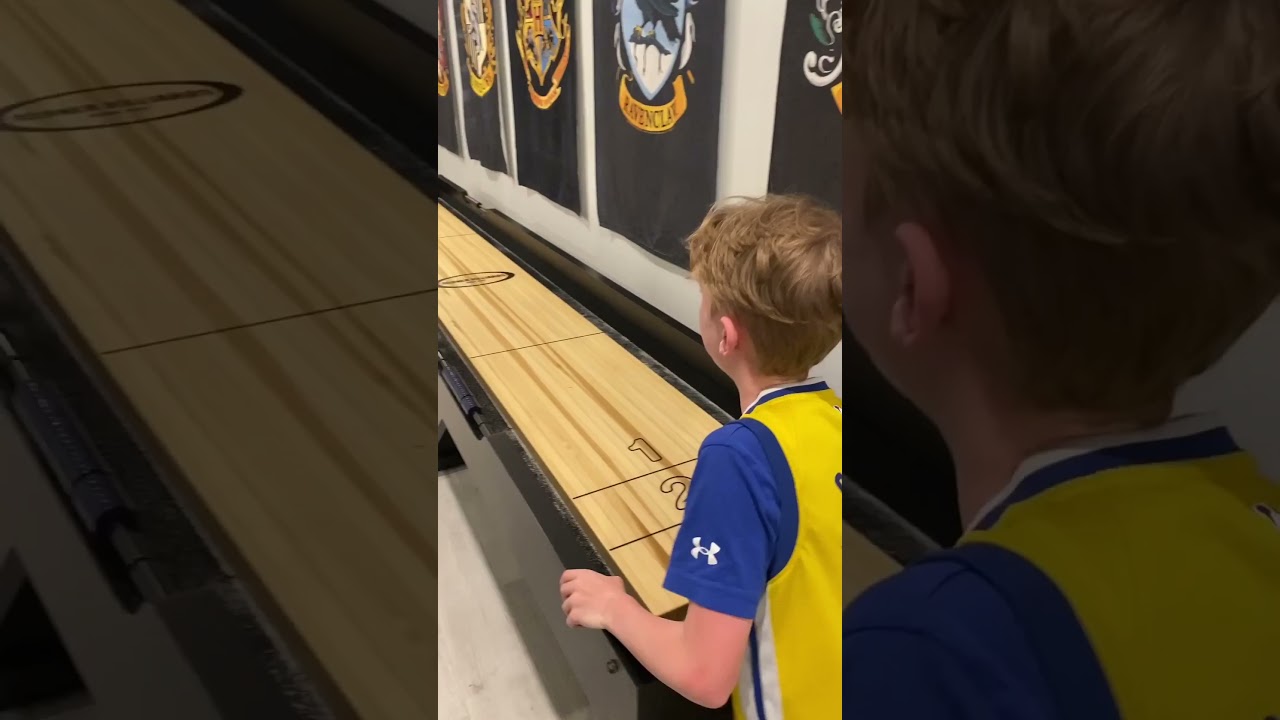 Precision Shuffleboard Challenge!