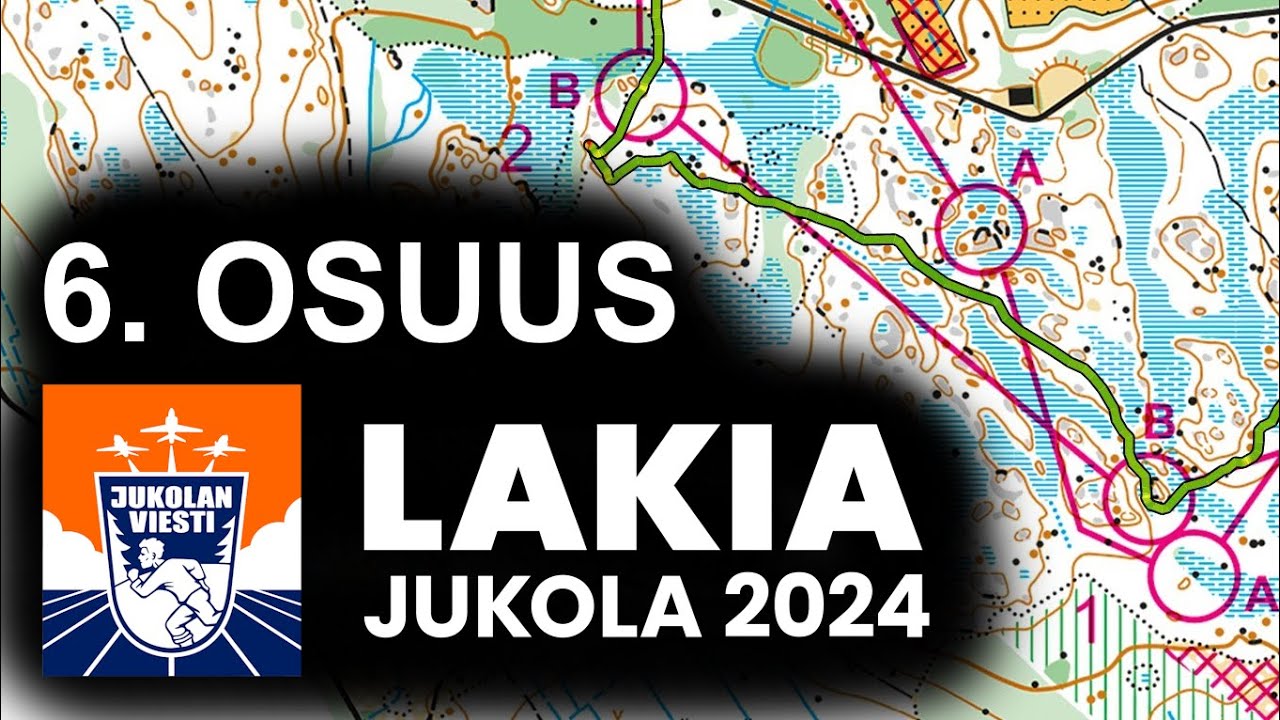 Jukolan viesti 2024 6. osuus 🌲🧭🗺️🎥 (+ väliajat tekstityksissä)