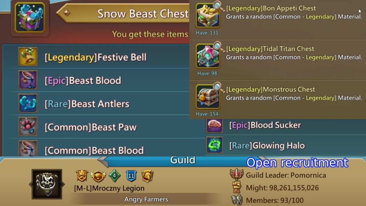 Lords Mobile ~ A small case opening on Trap