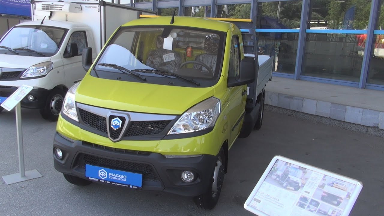 Piaggio Porter OC-NP6 Cucini Tipper Truck (2023) Exterior and Interior