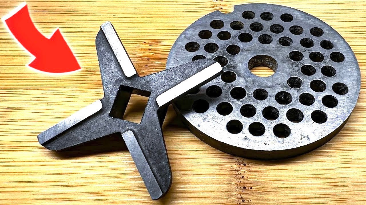 Sharpening meat grinder blades: common errors and expert advice.