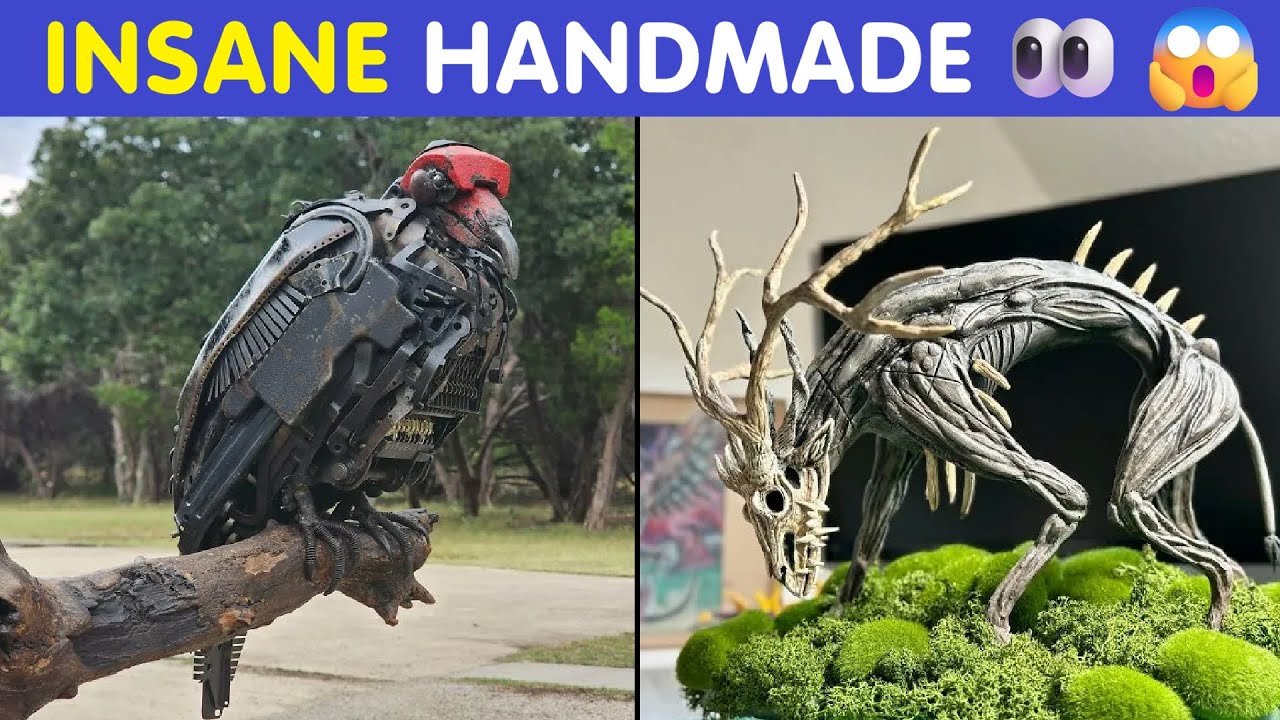 Seriously Impressive Handmade Sculptures 😱