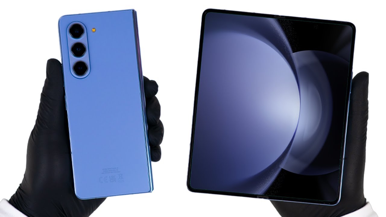 Samsung Galaxy Z Fold 5 Unboxing - ASMR