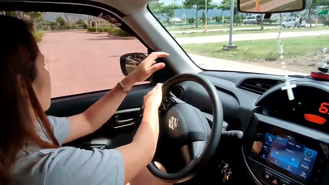 POV driving our Suzuki S-presso AGS