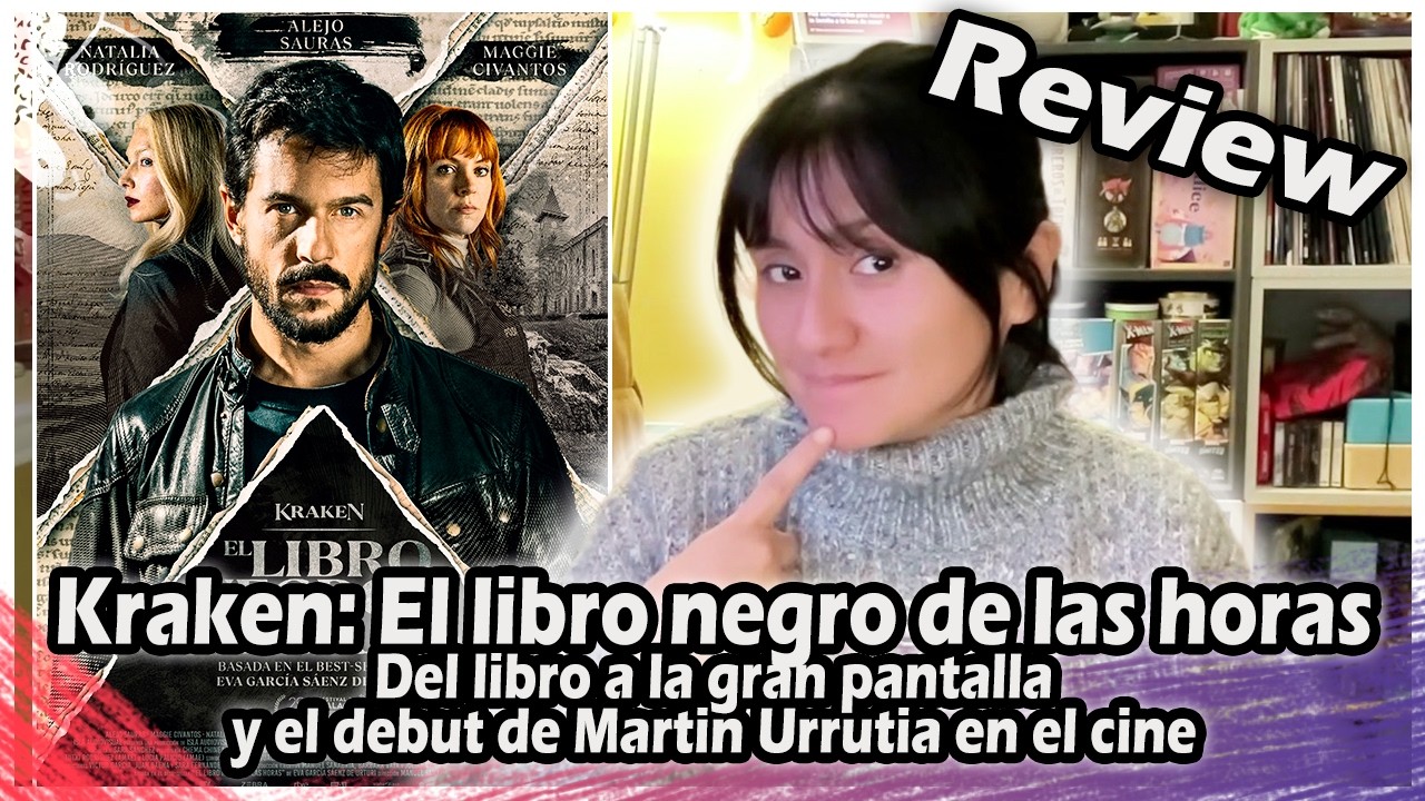 Kraken: el libro negro de las horas. Del libro a la pantalla y el debut de Martin urrutia en el cine