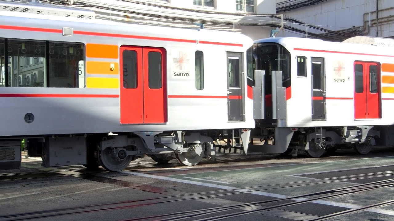 川重兵庫工場　山陽電車・構内移動2018．12.12