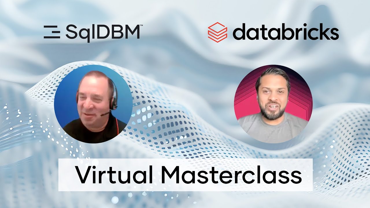 SqlDBM x Databricks - Virtual Masterclass