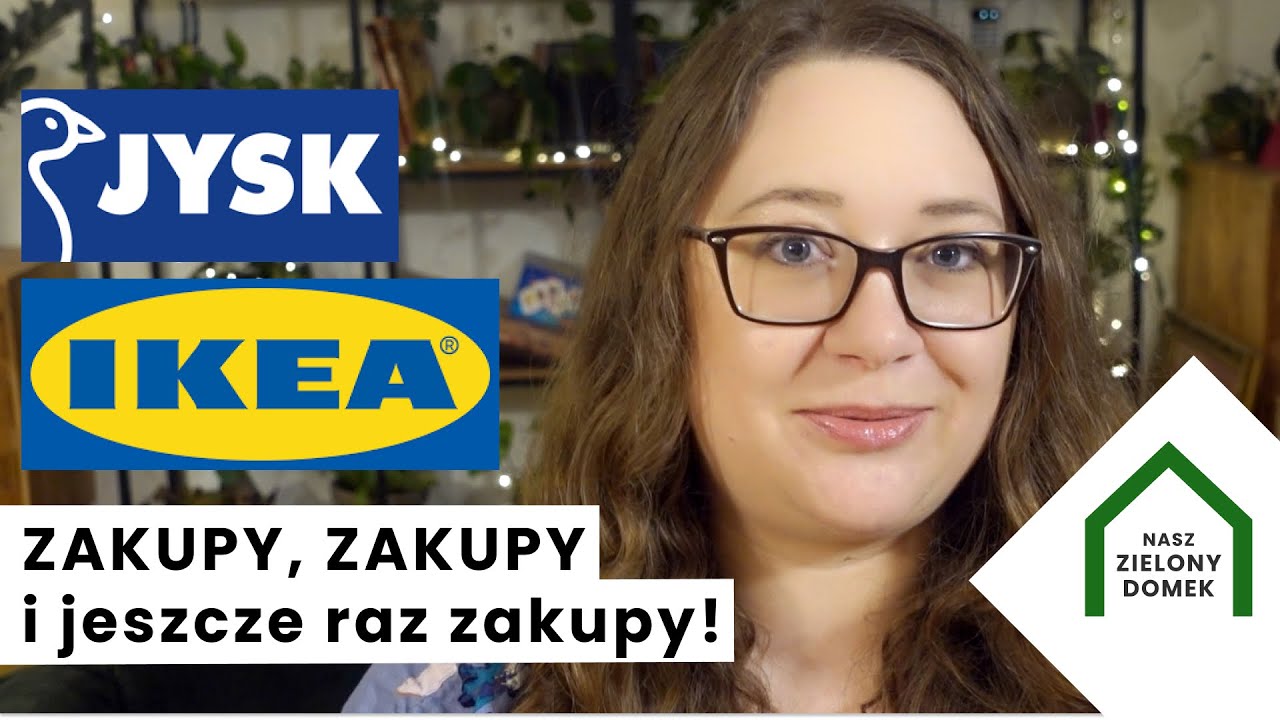 Zakupy, zakupy i jeszcze raz zakupy rośliny w Castorama, retro ceramika w JYSK i rośliny w IKEA