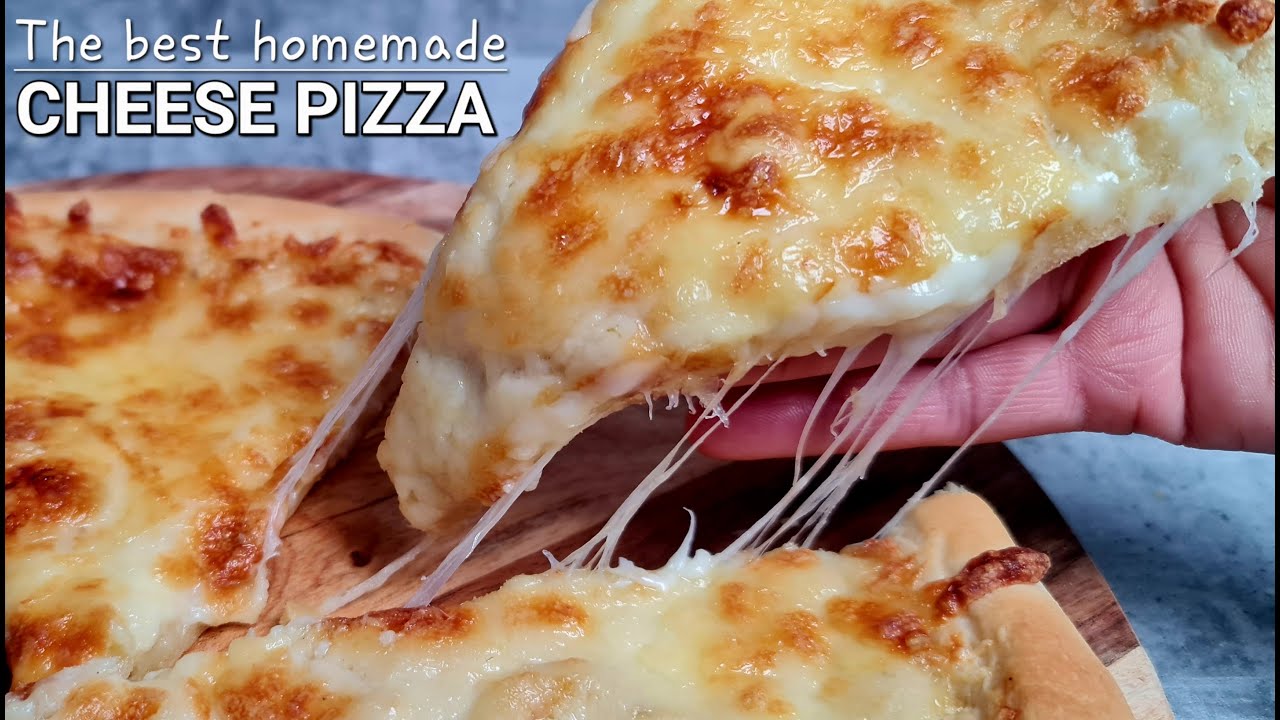 Cheese Pizza | How to make Pizza at Home | Best Homemade Pizza and Pizza Dough Recipe