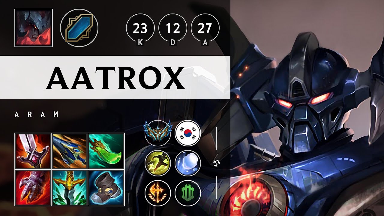 Aatrox ARAM - KR Challenger Patch 25.17