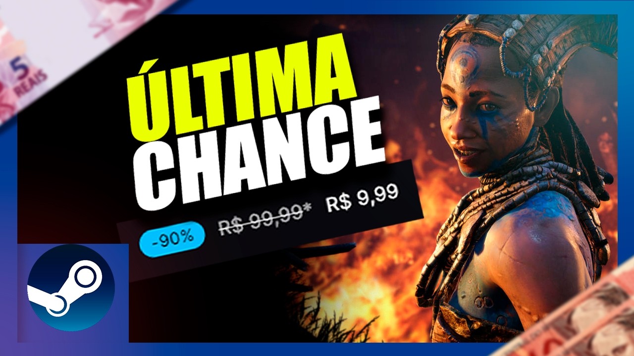 ULTIMA CHANCE! JOGOS INCRÍVEIS POR MENOS DE R$10,00 E QUE VOCÊ PRECISA COMPRAR AGORA MESMO