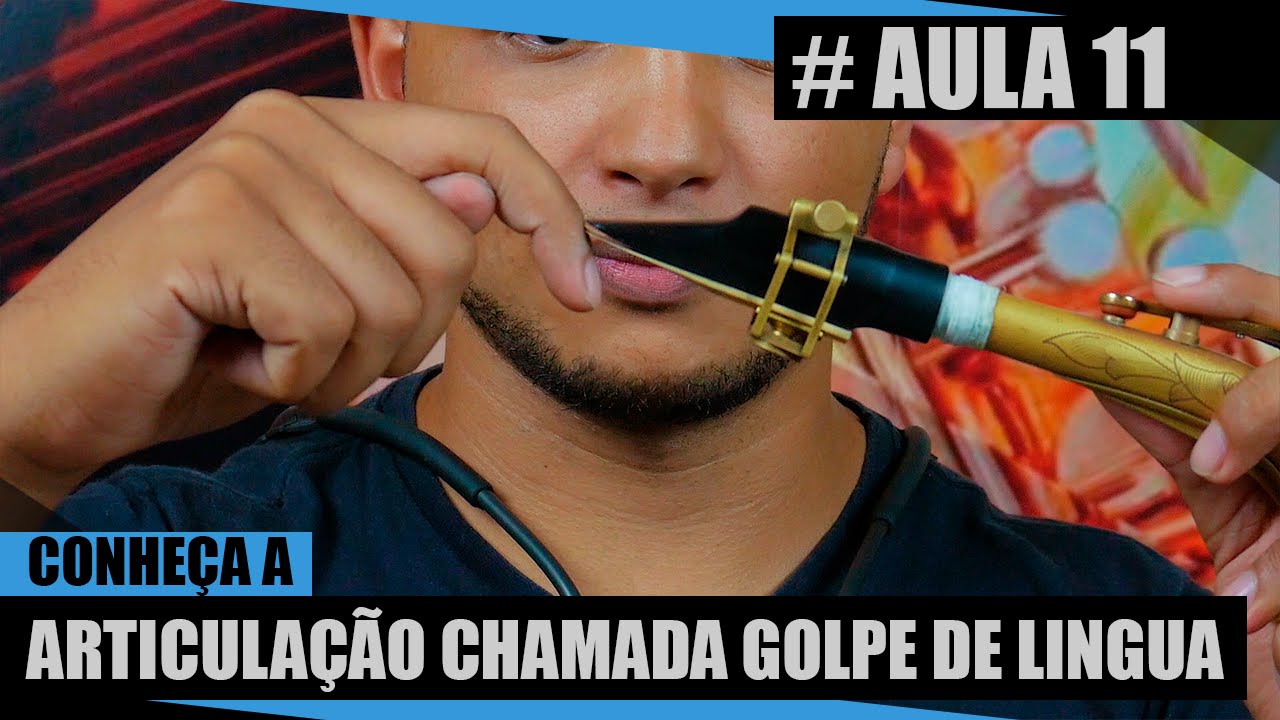 Conheça a Articulação chamada Golpe de Lingua #Aula11