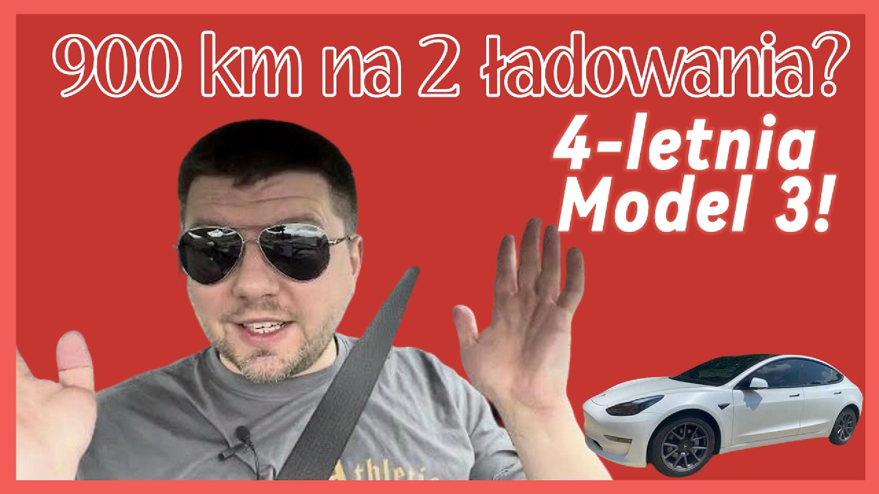 Tesla Model 3 Long Range: 900 km na dwóch ładowaniach - czy to możliwe?