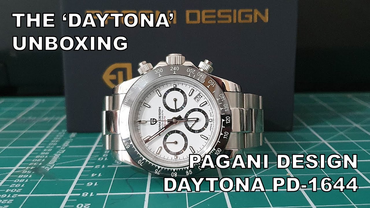 Распаковка Daytona &mdash; Pagani Design Daytona PD1644