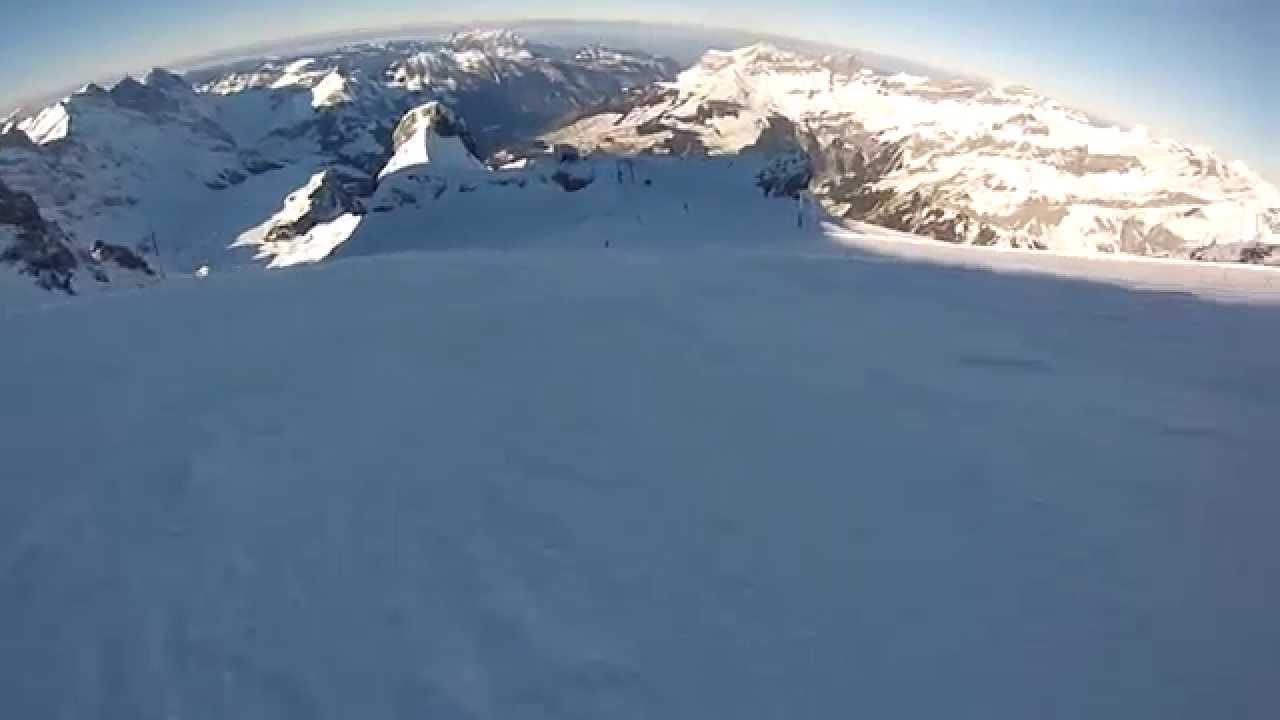 GoPro ski Titlis to Stand via Rotegg 4min