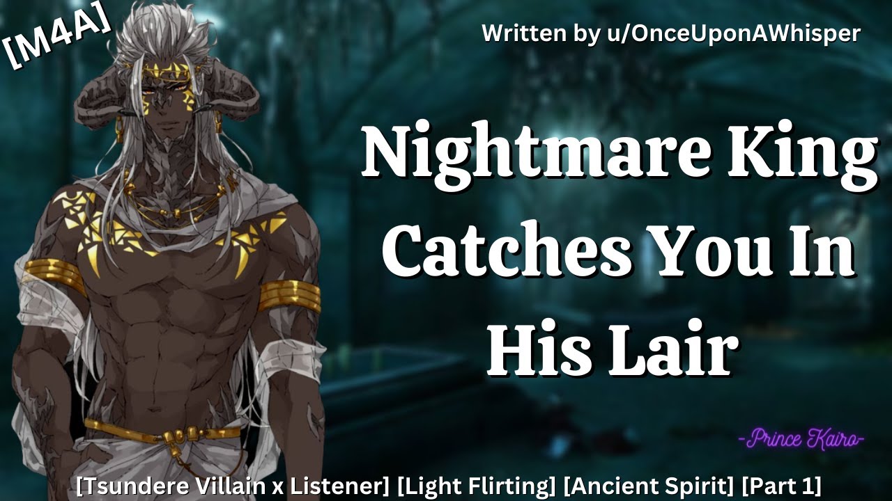 [M4A] The Nightmare King Traps You [Tsundere Villain x Listener] [Spirit] [Light Flirting][Part 1]