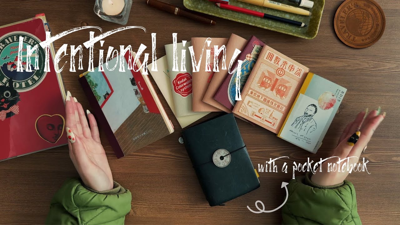 A pocket notebook for intentional living 