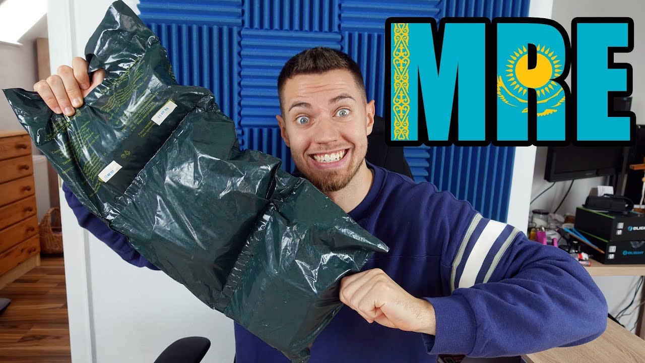 MILITÄRESSEN aus KASACHSTAN für 24H! - Was ist da drin? (meal ready to eat Unboxing)