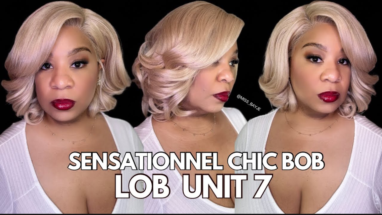 Sensationnel Chic Bob| LOB UNIT 7 | Pearl Blonde
