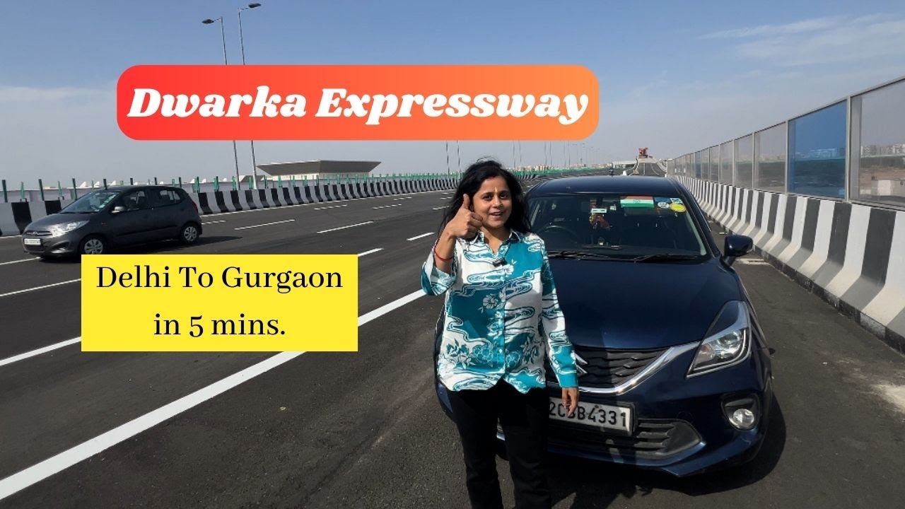 Dwarka Expressway| Driving On Dwarka Expressway After Inauguration - Delhi To Gurgaon