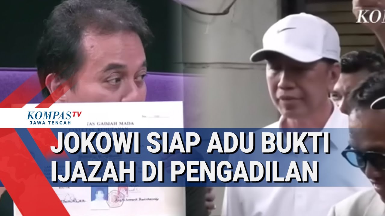 Jokowi Siap Adu Bukti Ijazah di Pengadilan