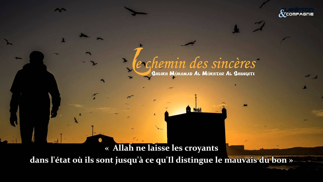 Le chemin des sincères - Sheikh Mûhamad Al Mûkhtar Al Shinqiti