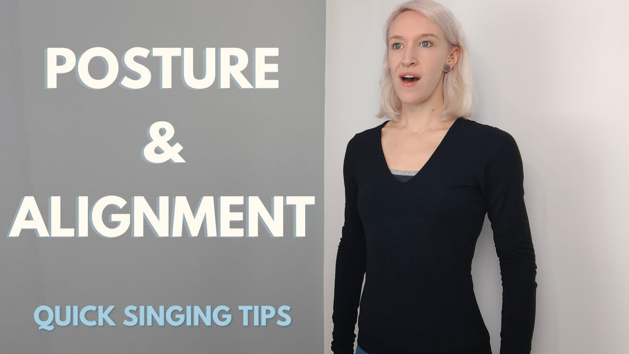 Quick Singing Tips | Alignment & Posture. The importance of understanding alignment for singing 🗣️💙