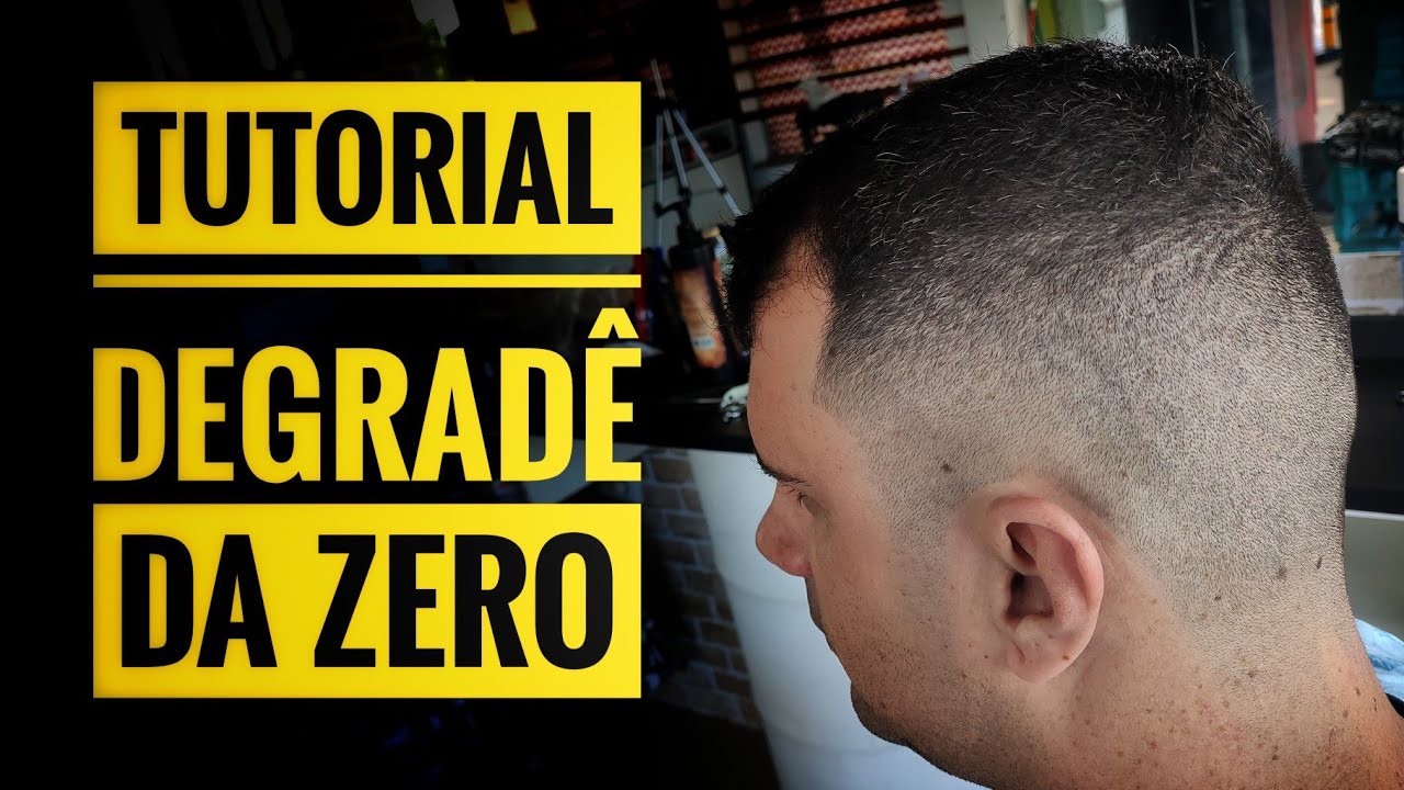 COMO FAZER DEGRADÊ DA ZERO | BARBEIRO BARBOSA
