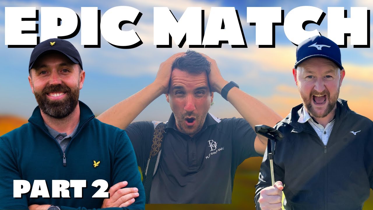 The Ultimate Golf Challenge: Rick Shiels, Matt Fryer, and Andy Carter Compete in Match 2