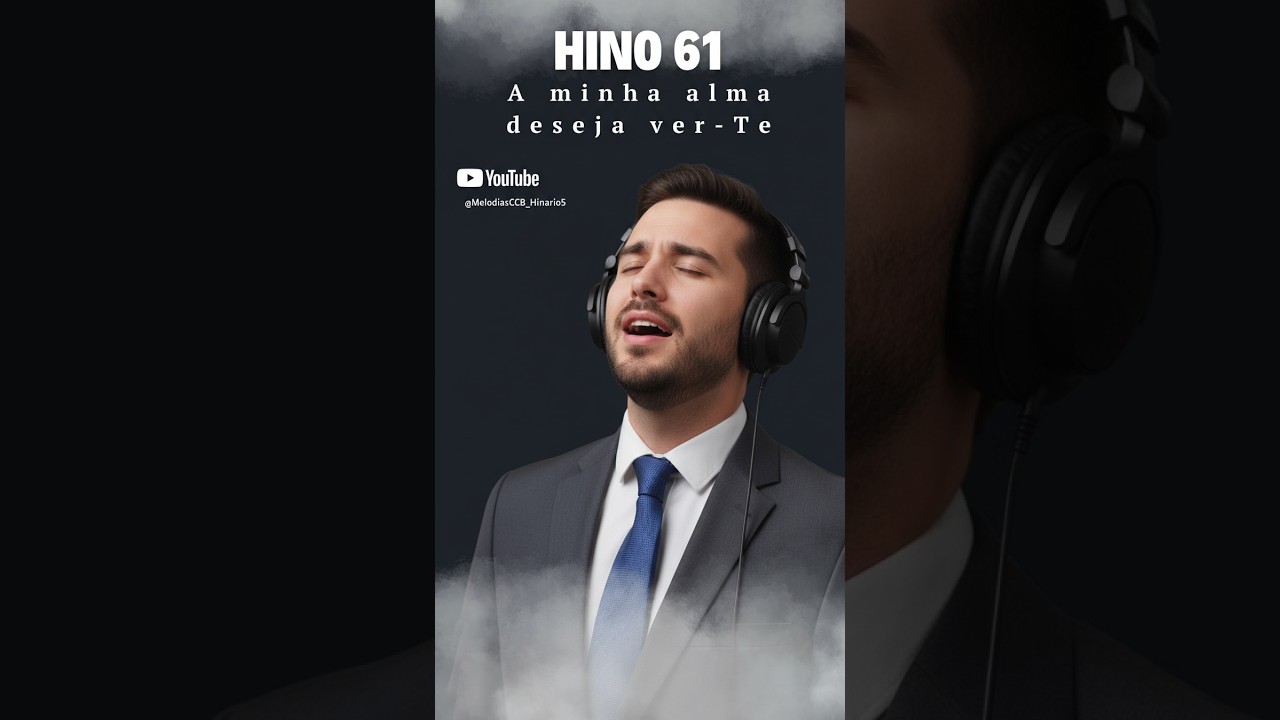 Veja aqui o Hino 61 COMPLETO | Cantado | Hinário 5 | A Minha Alma Deseja Ver-Te