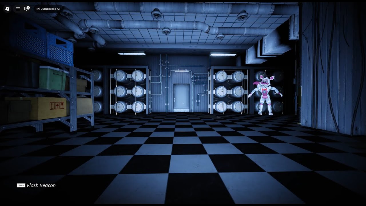 Roblox- FNAF Co-op: FNAF Sister Location | Night 3 [SOLO]