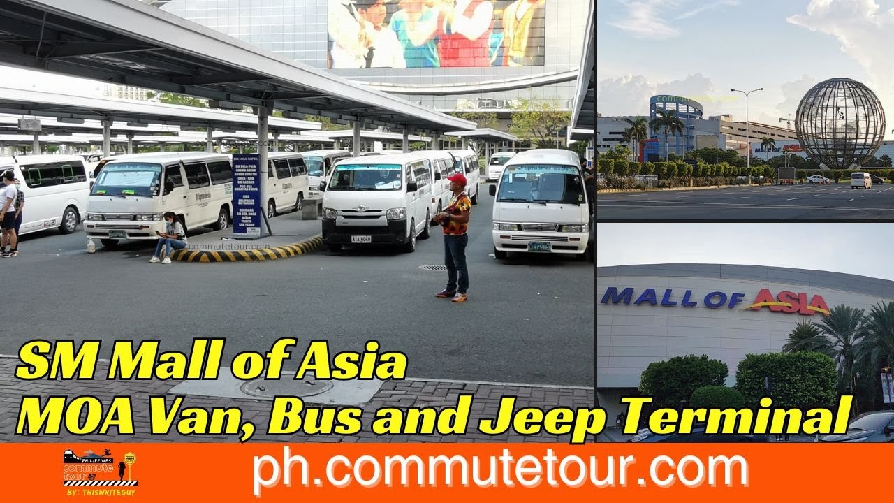 SM Mall of Asia MOA Van, Bus and Jeep Terminal