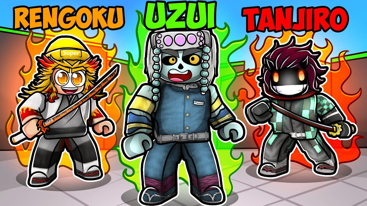 Becoming THE STRONGEST DEMON SLAYERS in Roblox BATTLEGROUNDS...