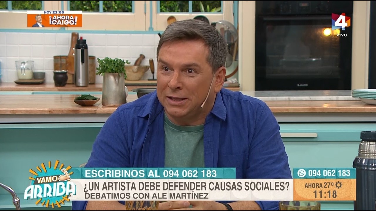 Vamo Arriba - Ale Martínez opina sobre el discurso de Javier Bardem en los Oscar