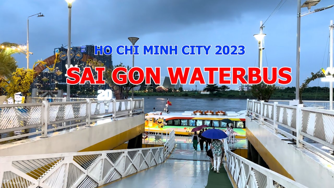 Saigon Waterbus 15K - Ngắm Th&agrave;nh Phố Rực Rỡ &Aacute;nh Đ&egrave;n Từ Bến Bạch Đằng Đến Bến B&igrave;nh An - HCM City 2023