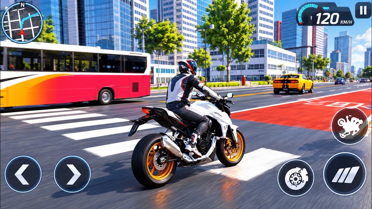 🏍️ Insane City Bike Racing 🚀 | High-Speed Motorcycle Chase in 3D!
