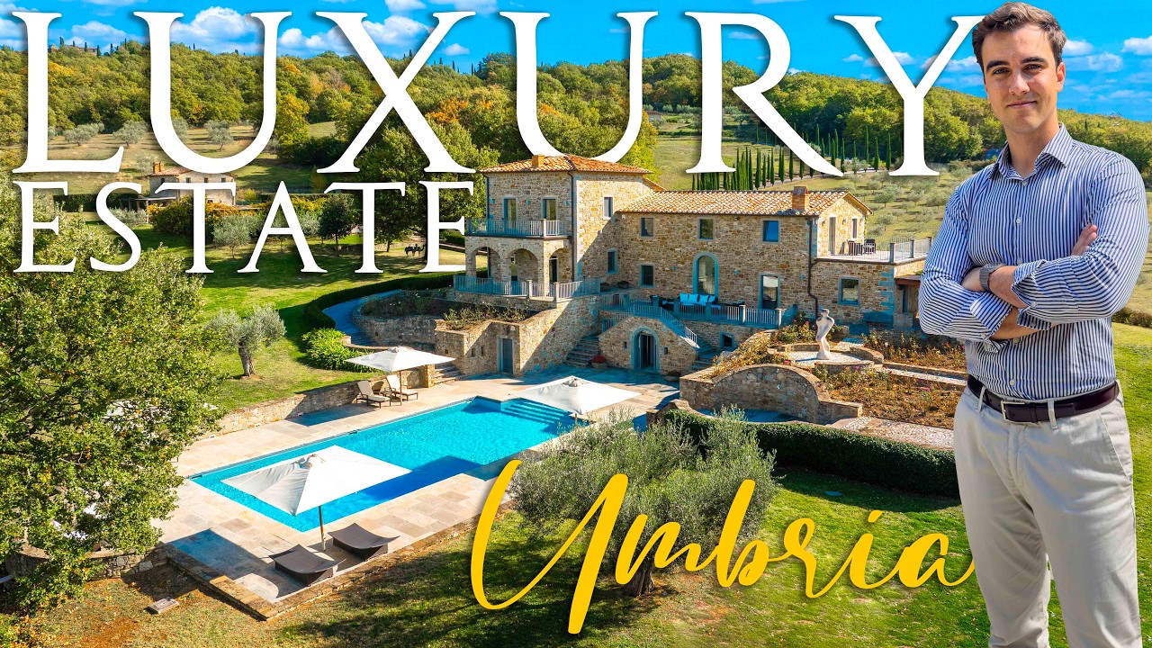 ESTATE WITH VILLA, SWIMMING POOL AND TENNIS COURT FOR SALE IN THE NICCONE VALLEY, UMBRIA